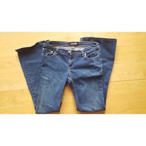 LondonJean Premium Denim Low Rise Flare Blue‎ Jeans SZ 8